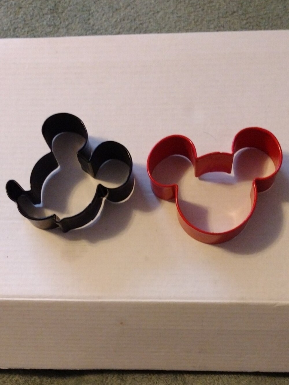 Wilton Mickey Mouse  Cookie Cutters Set - Black & Red